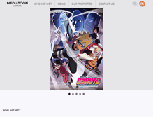 Tablet Screenshot of mediatoon-licensing.com